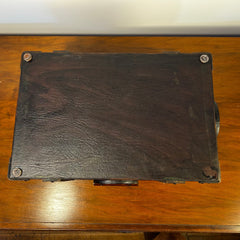 Wesley & Bober, Inc. Humidor, Cigar Case, Leather Wrapped, sku: 031924