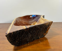 Primitive Wood Bowl, Hand Crafted by Nebraska Wood Worker