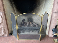 Brass Fireplace Screen, Sku 032768