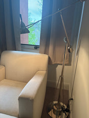 RH Restoration Hardware "Bouquet Light" Floor Lamp, Polished Nickel, sku: 032805