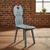Scandinavian Hand-painted Child's Chair, Light Blue, sku: 032062