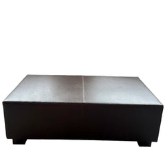 Brown Leather Bench/Ottoman, sku: 032752