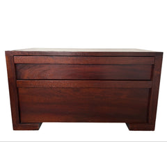 Pair of Wood Night Stands, Bedside Tables, Contemporary Style, Sku: 032815