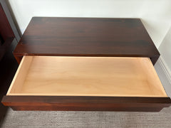 Pair of Wood Night Stands, Bedside Tables, Contemporary Style, Sku: 032815