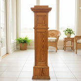 Newel Post, Antique Pine, Plant Stand, sku: 033726