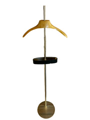 Clothing Rack, Personal Coat Rack, Brushed Chrome