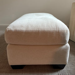 Lounge Chair Ottoman Set, Swivel, Creme Upholstery, Sku: 032813