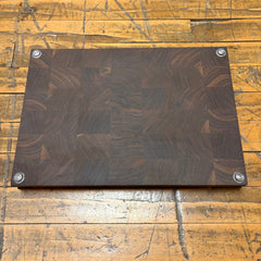 New Cheese Board, Black Walnut, End Grain, Custom Made, Don Archer, Sku: 033731