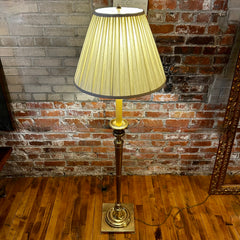 Frederick Copper Brass Floor Lamp