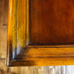 Side or End Table, Square, Wood, Two Shelves, Traditional