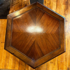 Mersman Side Cabinet, Wood, Hexagon, Vintage