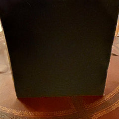 Table Lamp, Solid Brass, Candlestick Top, Trumpet Base