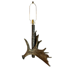 Antler Table Lamp, Authentic Antlers