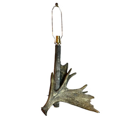 Antler Table Lamp, Authentic Antlers