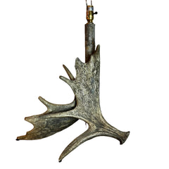 Antler Table Lamp, Authentic Antlers