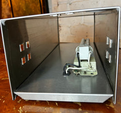 Latigo Lighting Wall Sconce Light, Brushed Chrome