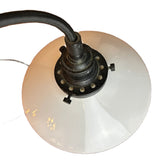 Visual Comfort, BZ Pendant Light, Milk Glass Shade, Small