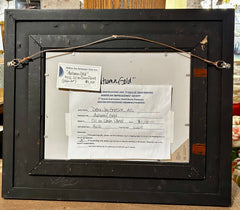 Debra Joy Groesser Original Art, "Autumn Gold," Oil on Canvas, Framed