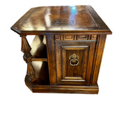 Mersman Night Stand, Side Cabinet, Vintage, Two Open Shelves