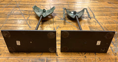 Sarreid Ltd Brass Drama Masks on Iron Strands, Pair, Sku: 033800