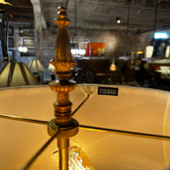 Fredrick Cooper Floor Lamp, Two Light Socket, Original Shade