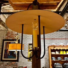 Chandelier "Candlebra" Hanging Light, Primitive Style