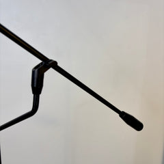 Light Source Halogen Cantilever Floor Lamp, Black, Vintage 90s Sku: 033826