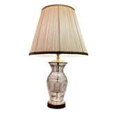 Waterford Crystal Table Lamp, Petite, Includes Pleated Shade, Brass Hardware