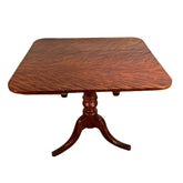 Folding Table, Vintage, Solid Wood, Tripod Base