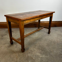 Vintage Piano Bench, Solid Wood
