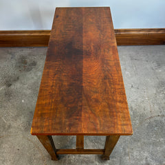 Vintage Piano Bench, Solid Wood