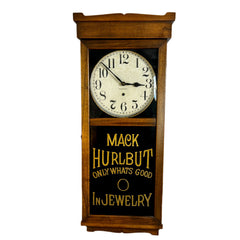 Wall clock, Mack Hurlbut, New Haven Clock Co., Vintage