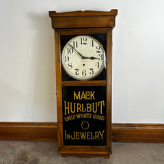 Wall clock, Mack Hurlbut, New Haven Clock Co., Vintage