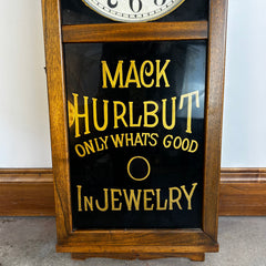 Wall clock, Mack Hurlbut, New Haven Clock Co., Vintage
