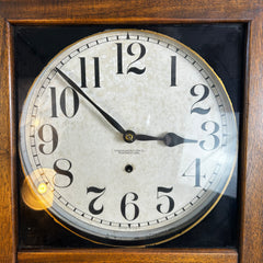Wall clock, Mack Hurlbut, New Haven Clock Co., Vintage
