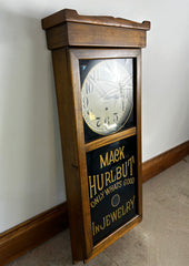Wall clock, Mack Hurlbut, New Haven Clock Co., Vintage