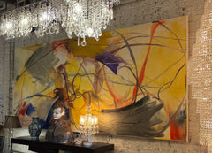 Terry Rosenburg Abstract Oil Painting, Extra Large, sku: 032904