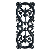 Decorative Cast Iron Scrollwork, Black
