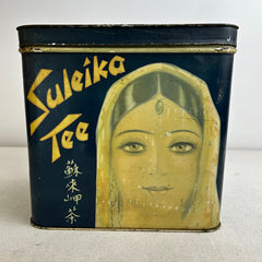 Tea Tin, "Sulika Tee" Vintage