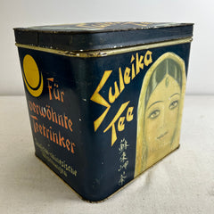 Tea Tin, "Sulika Tee" Vintage