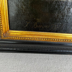 Josef Burger (1887) Original Art, Still Life, Flowers, Framed