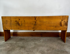 Console Table, or Wall Cabinet, Pinewood German, Eight-Drawer, Rustic, sku: 032360