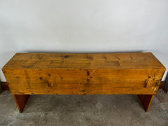 Console Table, or Wall Cabinet, Pinewood German, Eight-Drawer, Rustic, sku: 032360