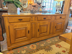 Sideboard Cabinet Made in Belgium, French Oak, Iron Hardware, Sku 033998
