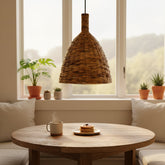 RH Restoration Hardware Panama Handwoven Pendant Light, sku: 032354
