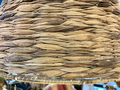 RH Restoration Hardware Panama Handwoven Pendant Light, sku: 032354