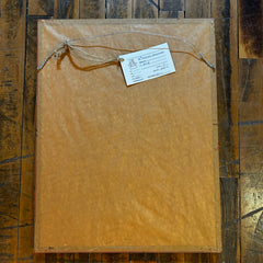 Framed and Matted Print, Botanic Floral, Golden Frame