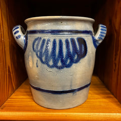 Westerwald Salt Glazed Stoneware, Crock, German Made, New Old Stock