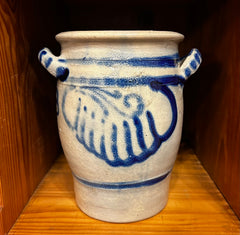 Westerwald, Crock Pot, Salt Glazed Ceramic, German Made