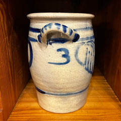 Westerwald, Crock Pot, Salt Glazed Ceramic, German Made